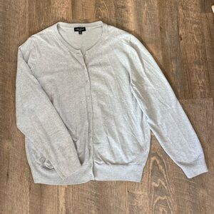 Lord & Taylor | Cotton Blend Button Up Long Sleeve Cardigan Sweater